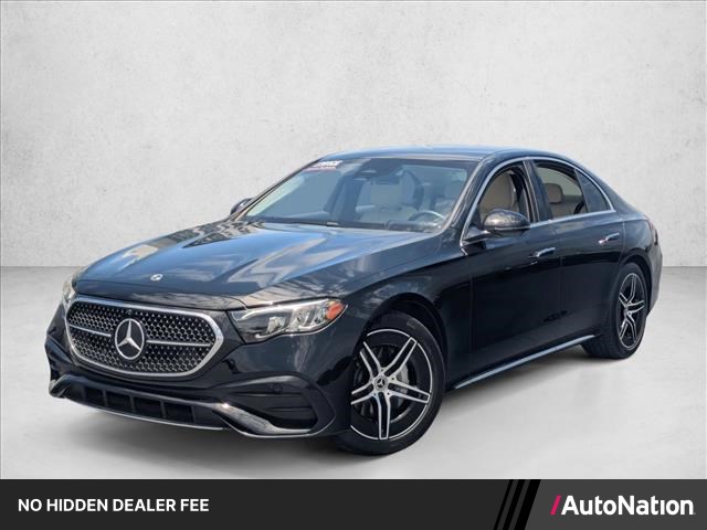 Black 2026 Mercedes-Benz E-Class Sedan All-Wheel Drive Automatic