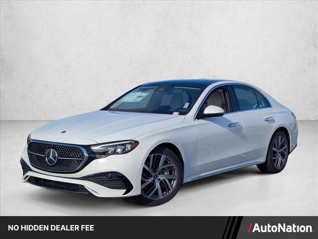 Polar White 2026 Mercedes-Benz E-Class E 450 4MATIC Sedan All-Wheel Drive Automatic