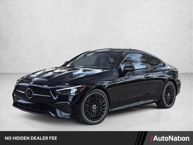 Obsidian Black Metallic 2024 Mercedes-Benz CLE Coupe All-Wheel Drive Automatic