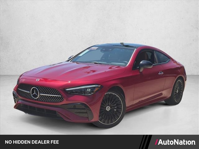 Manufaktur Patagonia Red Metallic 2026 Mercedes-Benz CLE 300 4MATIC Coupe All-Wheel Drive Automatic