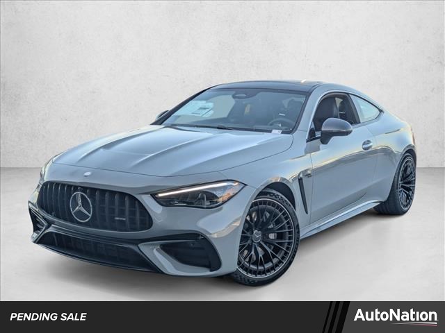 Gray (Manufaktur Alpine Grey Metallic) 2026 Mercedes-Benz CLE AMG CLE 53 4MATIC Coupe All-Wheel Drive Automatic