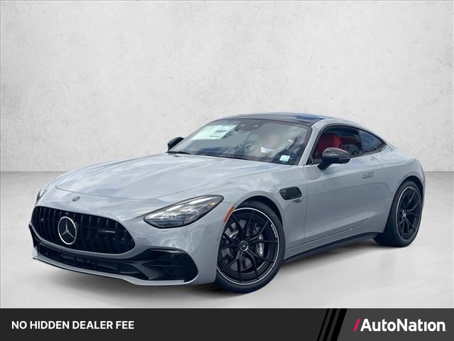 Gray (Manufaktur Alpine Grey) 2026 Mercedes-Benz AMG GT 43 RWD Coupe Rear-Wheel Drive Automatic