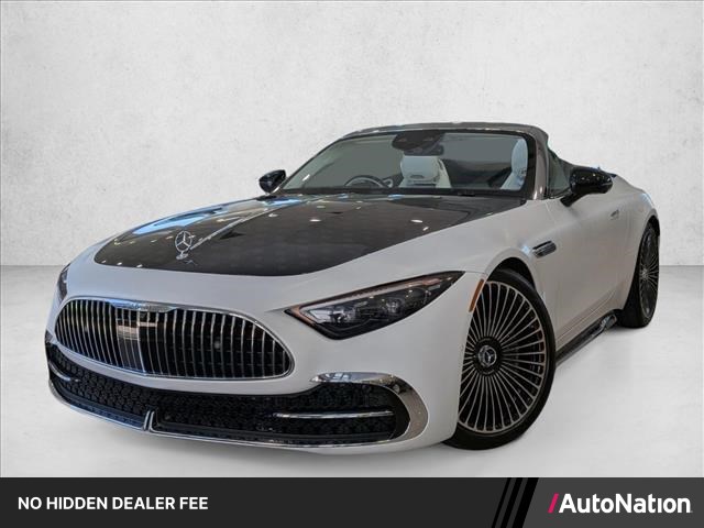 Manufaktur Moonlight White Magno 2026 Mercedes-Benz SL-Class Mercedes-Maybach SL 680 Monogram Series 4MATIC Convertible All-Wheel Drive Automatic