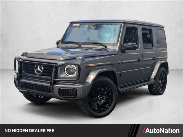 Gray (Selenite Grey Metallic) 2026 Mercedes-Benz G-Class G 550 4MATIC SUV / Crossover All-Wheel Drive Automatic