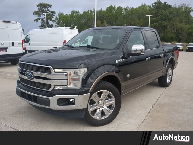 Agate Black Metallic 2019 Ford F-150 King Ranch SuperCrew 4WD Pickup Truck Four-Wheel Drive Automatic