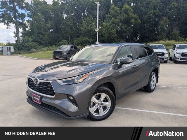 Magnetic Gray Metallic 2025 Toyota Highlander LE AWD SUV / Crossover All-Wheel Drive Automatic