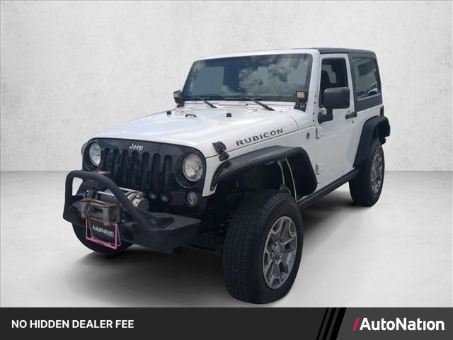 Bright White Clearcoat 2014 Jeep Wrangler Rubicon 4WD SUV / Crossover Four-Wheel Drive 6-Speed Manual