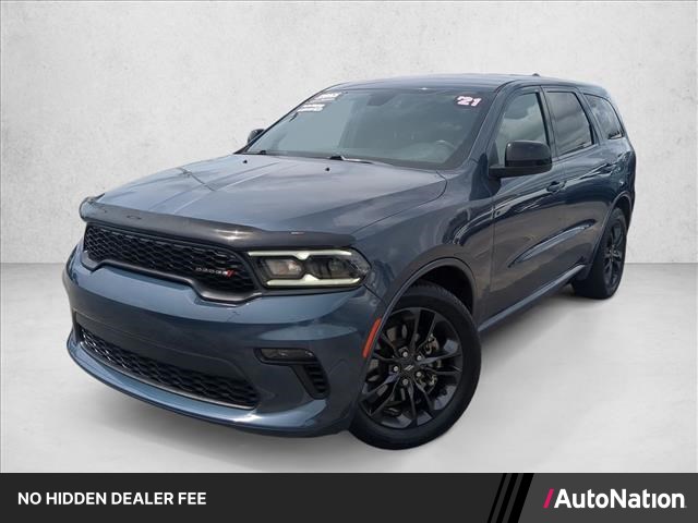 Reactor Blue Pearlcoat 2021 Dodge Durango SUV / Crossover Rear-Wheel Drive 8-Speed Automatic