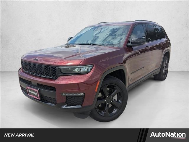 Velvet Red Pearlcoat 2025 Jeep Grand Cherokee L Limited RWD SUV / Crossover 4X2 8-Speed Automatic