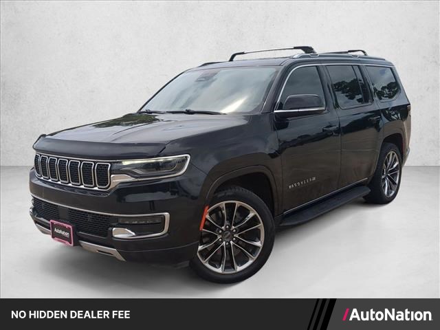 Diamond Black Crystal Pearlcoat 2024 Jeep Wagoneer SUV / Crossover 4X2 8-Speed Automatic
