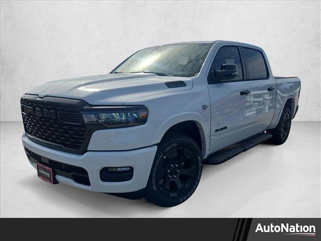 Bright White Clearcoat 2026 RAM 1500 Lone Star Crew Cab 4WD Pickup Truck Four-Wheel Drive 8-Speed Automatic