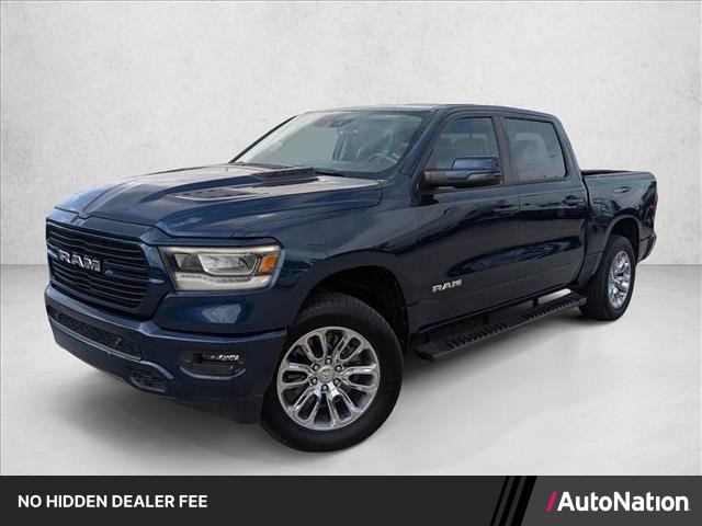 Patriot Blue Pearlcoat 2023 RAM 1500 Pickup Truck Four-Wheel Drive 8-Speed Automatic