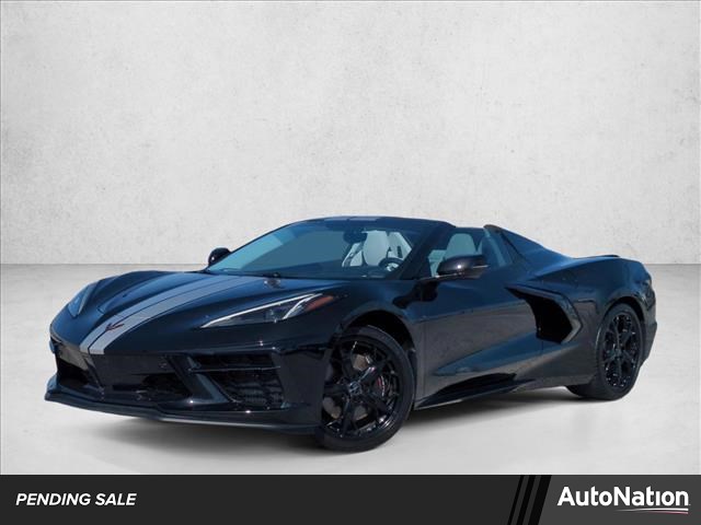 Black 2020 Chevrolet Corvette Stingray 3LT Convertible RWD Convertible Rear-Wheel Drive 8-Speed Automatic