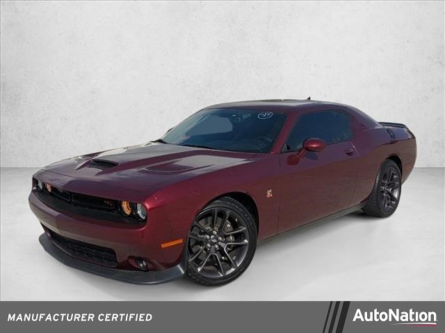 Octane Red Pearlcoat 2020 Dodge Challenger R/T Scat Pack RWD Coupe Rear-Wheel Drive 8-Speed Automatic