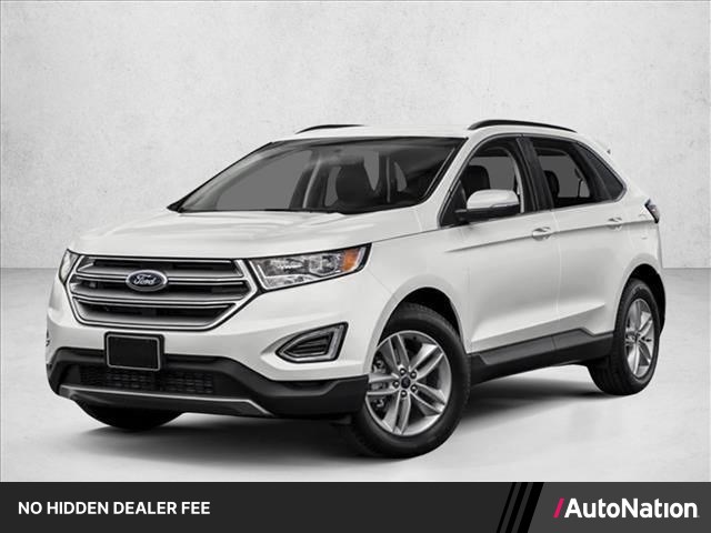 Oxford White 2017 Ford Edge SUV / Crossover Front-Wheel Drive 6-Speed Automatic
