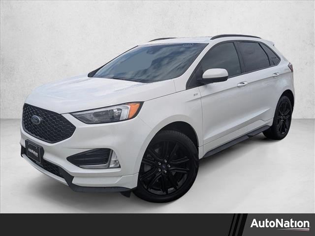 Star White Metallic Tri-Coat 2021 Ford Edge ST Line FWD SUV / Crossover Front-Wheel Drive 8-Speed Automatic