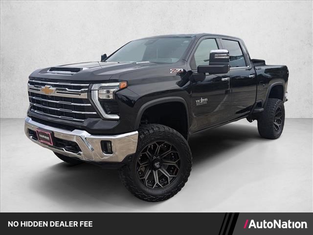 Black 2024 Chevrolet Silverado 2500HD Pickup Truck Four-Wheel Drive Automatic