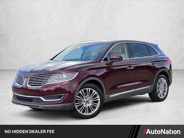 Red (Burgundy Velvet Metallic Tinted Clearcoat) 2017 Lincoln MKX SUV / Crossover All-Wheel Drive 6-Speed Automatic