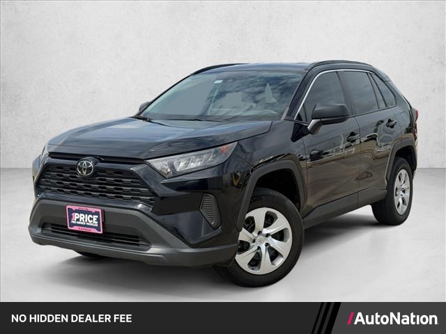 Midnight Black Metallic 2021 Toyota RAV4 SUV / Crossover Front-Wheel Drive Automatic