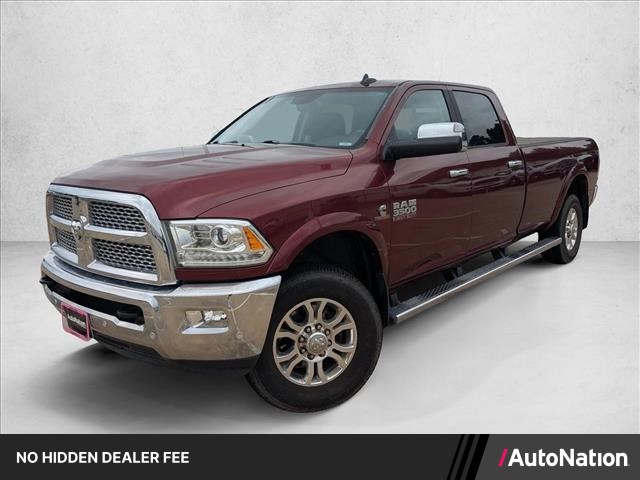 Delmonico Red Pearlcoat 2017 RAM 3500 Pickup Truck Four-Wheel Drive 6-Speed Automatic