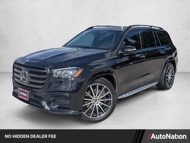 Obsidian Black Metallic 2025 Mercedes-Benz GLS 450 4MATIC SUV / Crossover All-Wheel Drive Automatic