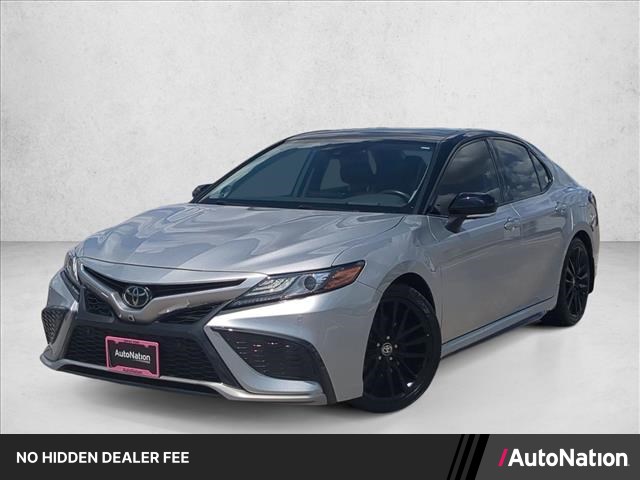 Celestial Silver Metallic/Midnight Black Metallic 2024 Toyota Camry Sedan Front-Wheel Drive Automatic