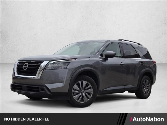 Gray (Gun Metallic) 2025 Nissan Pathfinder SUV / Crossover All-Wheel Drive Automatic
