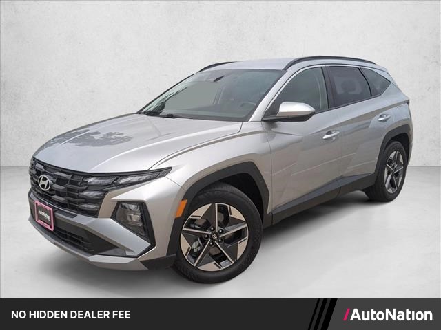 Shimmering Silver 2025 Hyundai Tucson SEL FWD SUV / Crossover Front-Wheel Drive 8-Speed Automatic