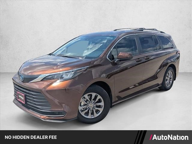 Sunset Bronze Mica 2024 Toyota Sienna Minivan Front-Wheel Drive Automatic