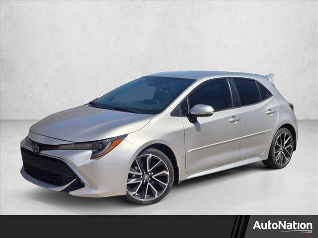 Classic Silver Metallic 2019 Toyota Corolla Hatchback XSE FWD Hatchback Front-Wheel Drive Automatic