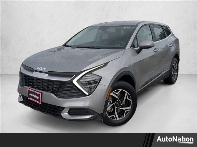 Steel Gray 2025 Kia Sportage LX AWD SUV / Crossover All-Wheel Drive Automatic