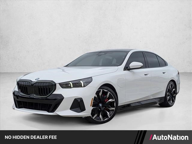 Alpine White 2026 BMW 5 Series 550e xDrive Sedan All-Wheel Drive Automatic