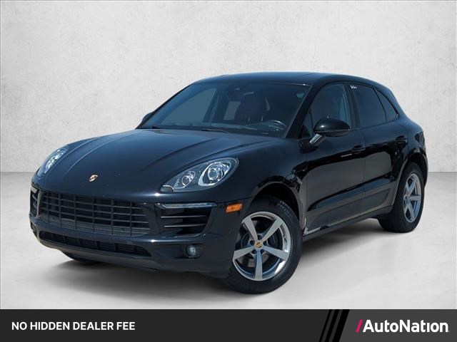 Jet Black Metallic 2017 Porsche Macan SUV / Crossover All-Wheel Drive Automatic