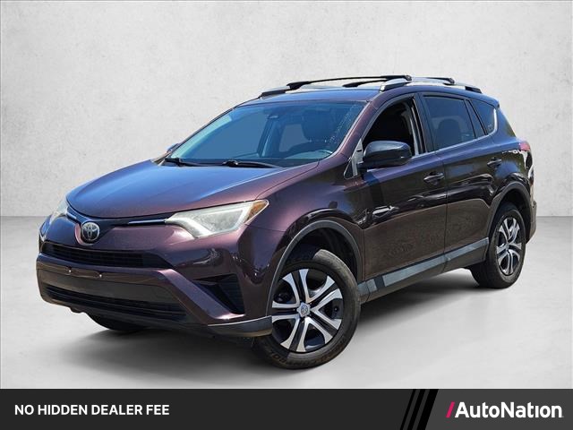 Black Currant Metallic 2018 Toyota RAV4 SUV / Crossover All-Wheel Drive Automatic