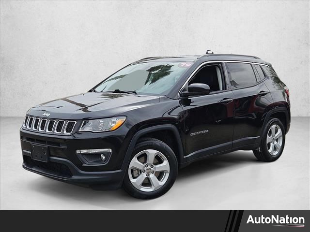 Diamond Black Crystal Pearlcoat 2019 Jeep Compass Latitude FWD SUV / Crossover Front-Wheel Drive 6-Speed Automatic