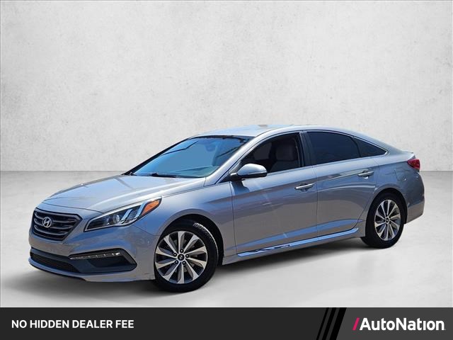 Shale Gray Metallic 2015 Hyundai Sonata Sedan Front-Wheel Drive Automatic