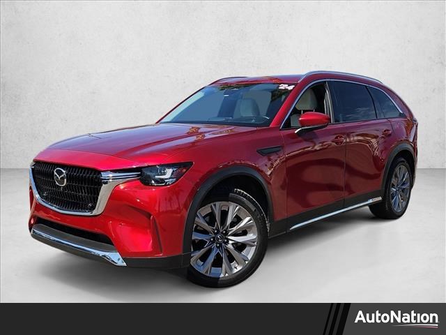 Soul Red Crystal Metallic 2024 Mazda CX-90 3.3 Turbo Premium Plus AWD SUV / Crossover All-Wheel Drive Automatic