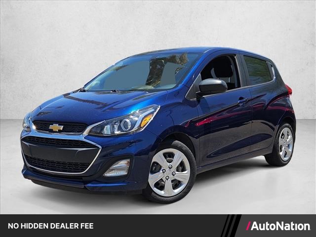 Blue Glow 2022 Chevrolet Spark LS FWD Hatchback Front-Wheel Drive Automatic