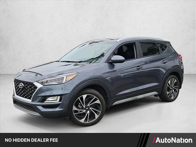 Gray (Magnetic Force) 2021 Hyundai Tucson SUV / Crossover Front-Wheel Drive Automatic