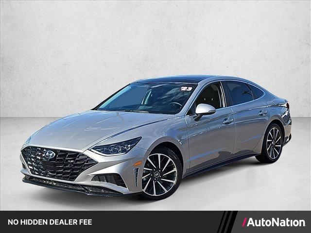Curated Silver 2023 Hyundai Sonata Sedan Front-Wheel Drive Automatic