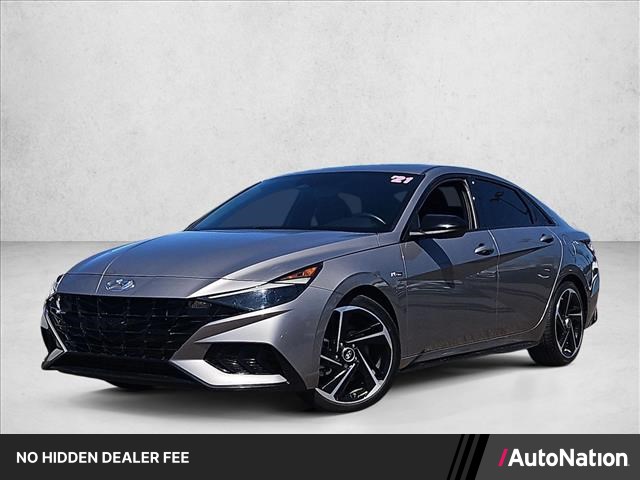 Fluid Metal 2021 Hyundai Elantra Sedan Front-Wheel Drive Automatic