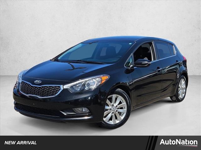 Aurora Black 2015 Kia Forte5 EX Hatchback Front-Wheel Drive Automatic