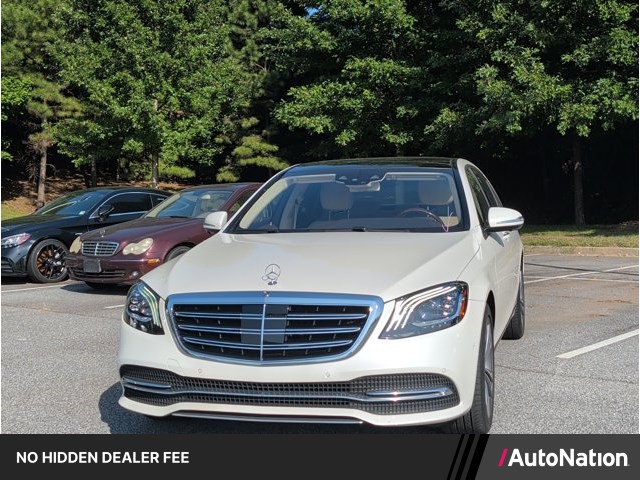 Designo Diamond White 2019 Mercedes-Benz S-Class Sedan All-Wheel Drive Automatic