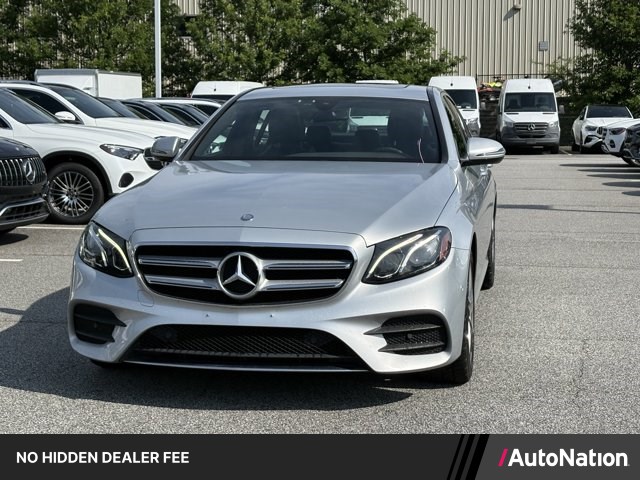 Blue 2017 Mercedes-Benz E-Class Sedan All-Wheel Drive Automatic