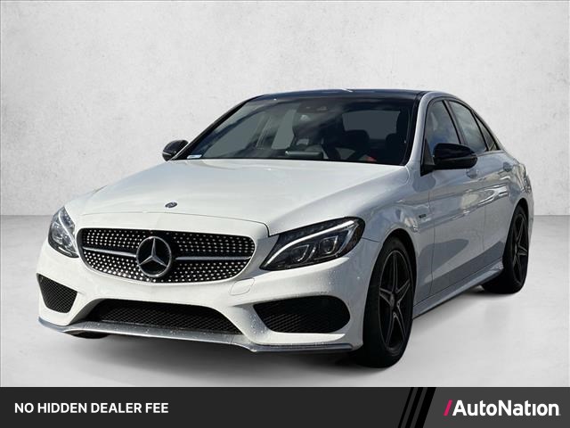 Polar White 2016 Mercedes-Benz C-Class C 450 AMG 4MATIC Sedan All-Wheel Drive Automatic