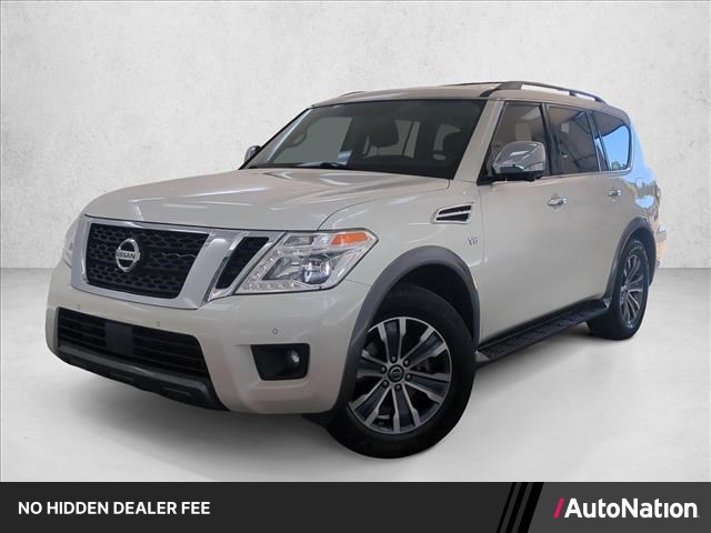 Pearl White Tricoat 2019 Nissan Armada SUV / Crossover 4X2 Automatic