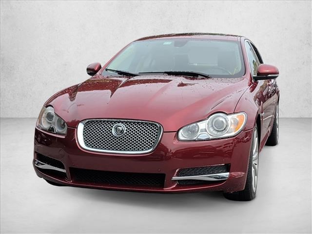 Red 2010 Jaguar XF XF Premium RWD Sedan Rear-Wheel Drive Automatic