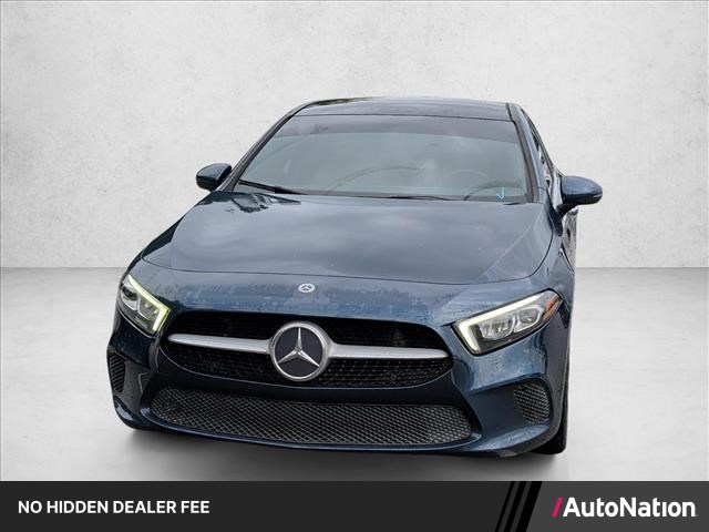 Denim Blue Metallic 2021 Mercedes-Benz A-Class Sedan Front-Wheel Drive Automatic