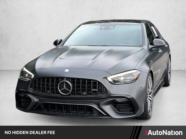 Gray (Manufaktur Graphite Grey Magno) 2024 Mercedes-Benz C-Class Sedan All-Wheel Drive Automatic