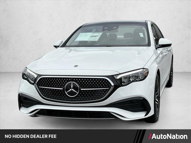 Polar White 2026 Mercedes-Benz E-Class E 350 RWD Sedan Rear-Wheel Drive Automatic